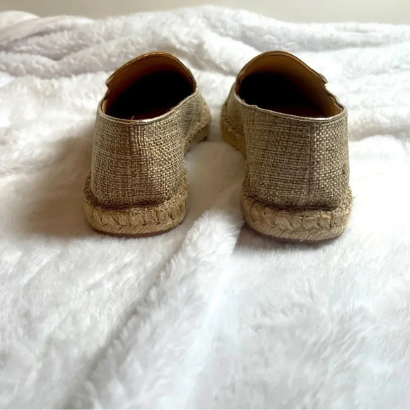 Talbots Izzy Espadrille Flats - Linen - Size 6.5M - Picture 5 of 8